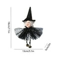 thumbnail image 4 of Vikakiooze Halloween Decorations Hanging Gnome OrnamentsPlus Pumpkin GhostWitchBlackCat๐๐, 4 of 4
