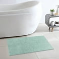 thumbnail image 3 of Mainstays Performance Recycled Polyester Bath Rug, Soft Sea, 20" x 34", 3 of 11