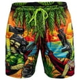 thumbnail image 2 of Men's Original Mesh Lifestyle Shorts | 5" 2Xl / Trashy Af Raccoon, 2 of 8