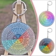 thumbnail image 2 of Queilt Feelings Wheel Keychain Accessories,Emotion Wheel Pendant Decorations Double-Sided Keychain,Therapists Keychain Gifts, 2 of 5