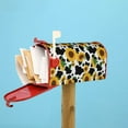 thumbnail image 4 of Lsque Cute Cow Print Sunflower D Mailbox Cover Standard Size ,Magnetic Mailbox Covers Post Wraps Letter Box Cover -25.5x21 in, 4 of 9