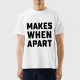 thumbnail image 5 of Tees Couple Matching Theme Shirts Nothing Makes Sense Tee Shirt Boyfriend Girlfriend Husband Wife T-Shirts, 5 of 7