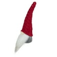 thumbnail image 5 of Northlight Gnome with Knitted Hat Christmas Decoration - 8" - Gray and Red, 5 of 6