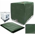 thumbnail image 1 of Funda para tanque de agua, funda para tanque IBC de 1000 l, funda protectora para contenedor de agua, antipolvo, antirayos UV y antilluvia, 120 x 100 x 116 cm (verde) Cisea, 1 of 6