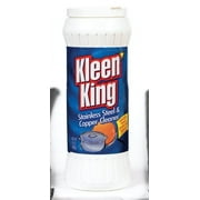 Kleen KingÂ® Stainless Steel & Copper Cleaner Powder for Pots & Pans 14 oz. Shaker