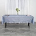 thumbnail image 3 of BalsaCircle 60" x 102" Sequin Rectangular Tablecloth Dusty Blue, 3 of 9