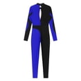 thumbnail image 6 of vastwit Women's Gymnastics Leotard Long Sleeve Unitard Ballet Dance Costume Athletic Full Body Suits Blue XL, 6 of 7