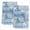 Mist Blue, variant on Brown Beige Coastal Kitchen Towels Set of 1, Nautical Coral Starfish Shell Turtle Summer Absorbent Dish Towels for Kitchen, Microfiber Hand Towel, Quick Drying Tea Towel for Cleaning Dishcloths
