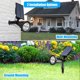 thumbnail image 3 of 2 Pack Solar LED Spotlight, 4 LED Waterproof Outdoor Garden Light, Cold White 6000K, for Christmas Tree, Fence, Patio, Party, 3 of 5