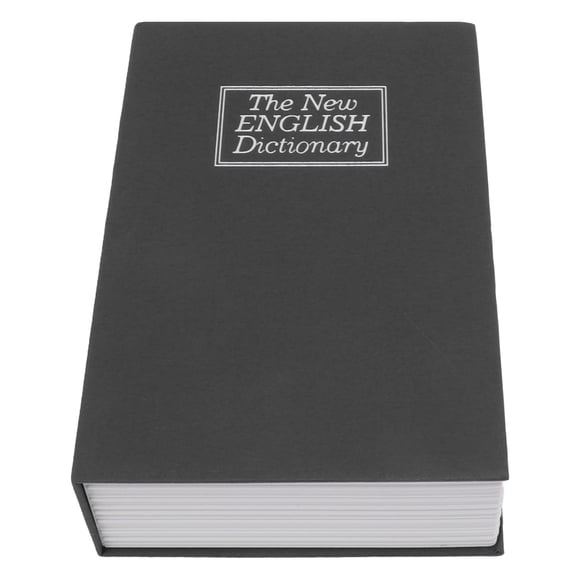 Caja fuerte para libros con cerradura, caja fuerte para libros, libro de simulación, caja fuerte para almacenamiento de dinero, caja fuerte para libros creada magistralmente