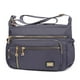 thumbnail image 1 of Bandolera NPBAG para mujer, bandolera de nailon, color gris, 1 of 7