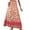 Z179-Red, variant on Skirts for Women Dressy Flared Ruffle Color Block Soft & Breathable Spring a Line High Waisted Wedding Guest Party Long Skirt