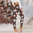 thumbnail image 4 of Leggings Navideños Para Mujer Pantalones de Yoga Pantalones de Entrenamiento de Elasticidad Con Estampado Para Correr Odeerbi ODB192365, 4 of 8
