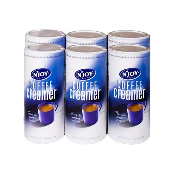 6 Pack | N'Joy Non-Dairy Coffee Creamer, 16 fl oz