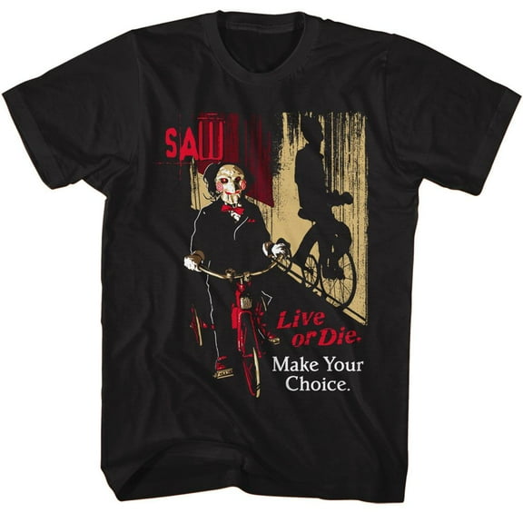 Saw Your Choice Black T-Shirt