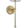 thumbnail image 6 of Modern 1-Light Dimmable Gold Wall Sconce with Fabric Shade, 6 of 6