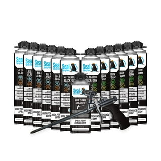 Seal Spray Premium Reusable 15 Spray Foam Gun for use with Seal Spray  Insulating Foam Cans