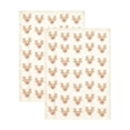 thumbnail image 2 of 2 Pack Christmas Kitchen Towels, Deer Christmas Hand Towels, Soft Absorbent Holiday Dish Towels for Bathroom Kitchen Decor, Xmas Gift, 15.7 x 23.6 inch, 2 of 6
