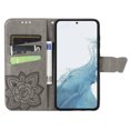 thumbnail image 2 of Allytech Samsung Galaxy A16 5G Flip Wallet Case, Luxury PU Leather [Butterfly & Flower Embossed] Magnetic Clasp Stand Case Built-in Card Slots & Cash Pocket, Shockproof Wrist Strap Case, Gray, 2 of 6