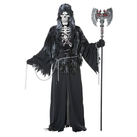 Adult Evil Unchained Skeleton Male Costume by California Costumes