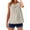 Beige, variant on Duoif Womens Tank Tops Button down Linen Tank, Lightweight Summer Blouse Going Out Tops for Women Beige L