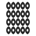 thumbnail image 2 of 20 cintas elásticas precortadas para parches deportivos, cintas de kinesiología, soporte muscular para correr, gimnasio, deportes y natación. negro, 2 of 10
