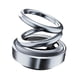 thumbnail image 4 of Ambientador de coche con energía solar giratorio, difusor , accesorios para automóviles, perfume recargable para adultos, SUV, camiones, Plata, 4 of 8