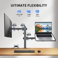 thumbnail image 4 of Support de Bureau pour Moniteur LED LCD Simple, Robuste, Entièrement Ajustable, pour / un Écran jusqu'à (MD), 4 of 8