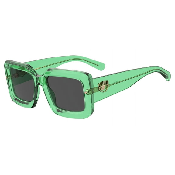 Chiara Ferragni - CF 7022/S, Squared injected women GREEN/GREY