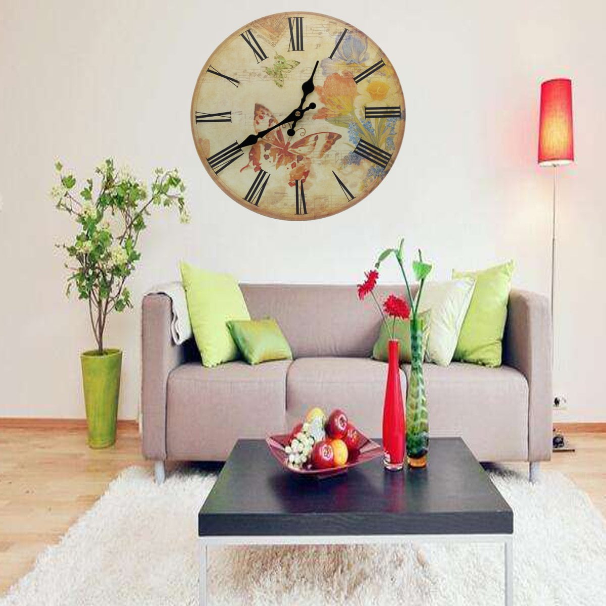 Cartoon Gift For Kids Mickey Mouse Wooden Clock Wall Clock Modern Little Mermaid Wood Clock Walt Disney Wooden Clock Walt Disney Gift For Girl Disney Birthday Gift Wall Clock Vintage