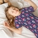 thumbnail image 5 of Fotbe leaf flower Skull colorful Pijama Estampada de 2 Piezas para Niños – Ropa de Dormir de Manga Corta Cómoda para Niños y Niñas, Camiseta y Shorts de Algodón-X-Large, 5 of 6