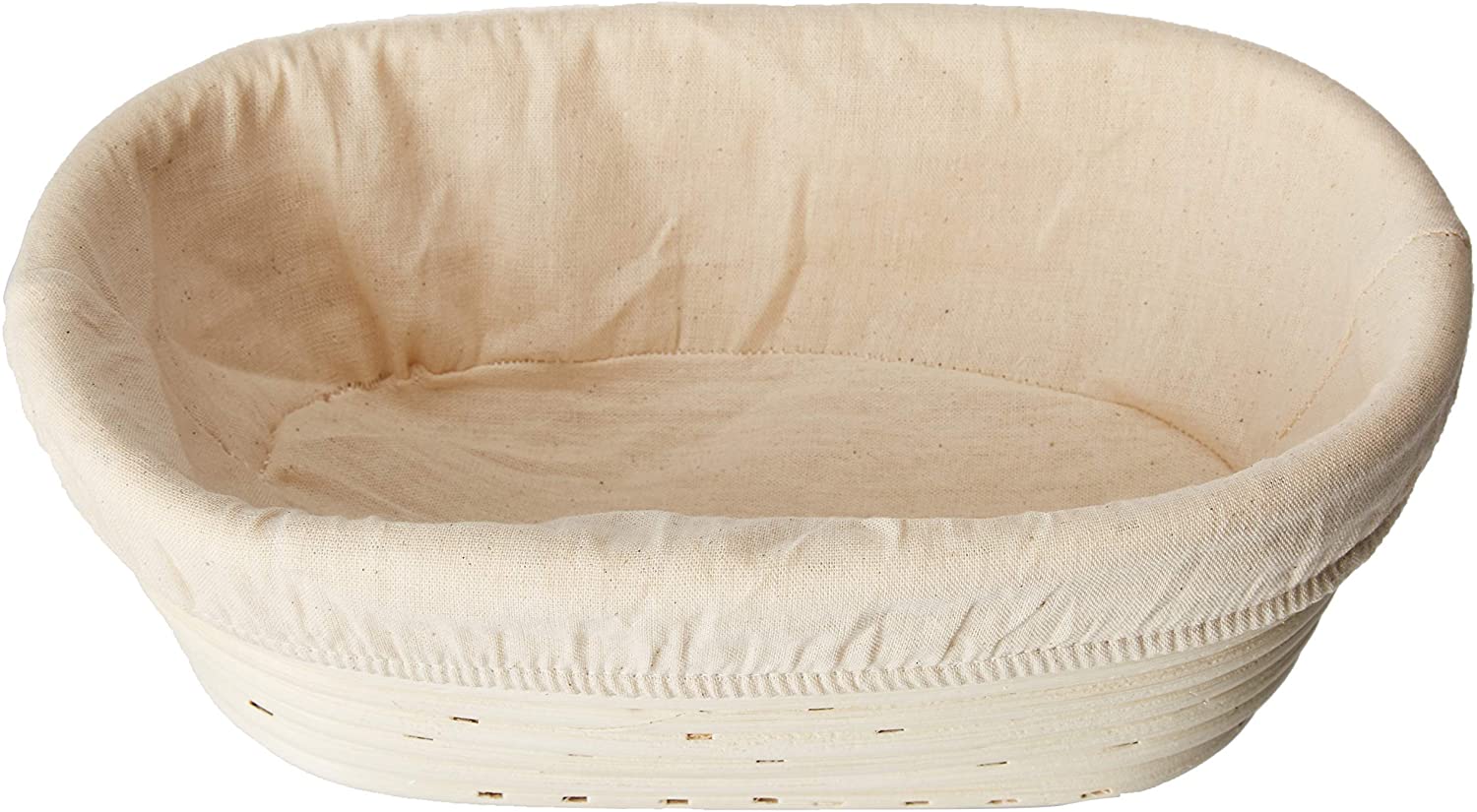 Buy Basket, Oval Sourdough Bread Basket & Liner, Bread