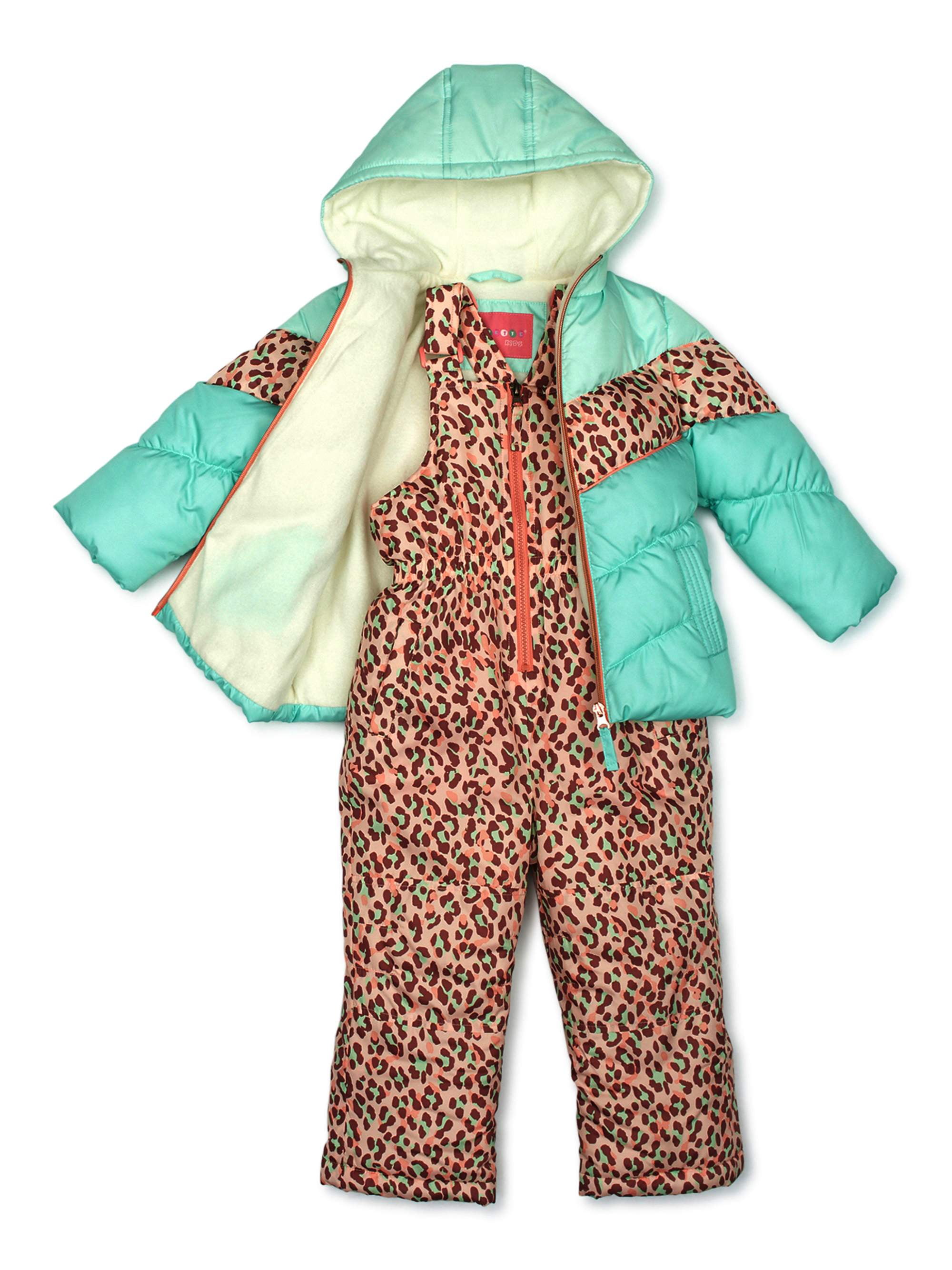 cheetah snow bibs