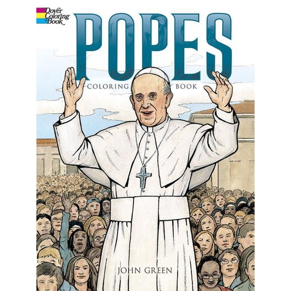 Dover Religious Coloring Book: Popes Coloring Book (Edition 1) (Paperback)