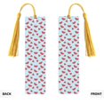 thumbnail image 2 of Kdxio Watermelon Print Metal Tassel Bookmarks,Perfect Gift for Art Lovers and Bookworms Metal Bookmarks for Women, 2 of 8
