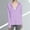Purple, variant on Delayuji Womens Coat Solid Color Hooded Sun Protection Long Sleeve Jacket Lightweight Ice Silk Sports Outdoor Zipper Jacket