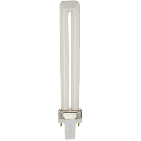 

Sylvania 21137 (4-Pack) CF13DS/835/ECO 13-Watt Single Tube Compact Fluorescent Light Bulb 3500K 800 Lumens 82 CRI T4 Shape GX23 Bi-Pin Base