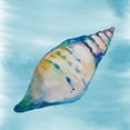 thumbnail image 2 of Boho Hue Studio 20x20 White Modern Wood Framed Museum Art Print Titled - Shell 1, 2 of 4