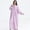 Purple, variant on Lilgiuy Women's Winter Warm Nightgown Couple Bathrobe Men and Women and Winter Nightgown for Christmas Halloween