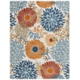 thumbnail image 3 of SAFAVIEH Cabana Garnet Floral Outdoor Area Rug, 3 of 7