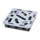 thumbnail image 4 of Juguete rompecabezas para gatos de fieltro, caja de juego de estimulación mental para gatitos de todas las edades. Cuadrado, 4 of 7