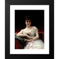 thumbnail image 2 of Alexandre Cabanel 11x14 Black Modern Framed Museum Art Print Titled - Portrait of Madame Edouard Herve (1884), 2 of 5