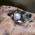 thumbnail image 2 of Metal Tree Leaf Ring Decor With Electroplated Finish For Elegant Home Table Centerpiece And Birthday Gift Idea, 2 of 6