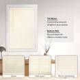 thumbnail image 5 of Achim Home Furnishing Window Blinds: GII Cordless Deluxe Sundown Room Darkening Mini Blinds (Alabaster, 43" x 64"), 5 of 6