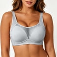 thumbnail image 6 of Bras for Women No Underwire Baeitkot Women's Plus Size Shaping Bra Wireless Gathered Thin and Comfortable Sagging Bra, 6 of 8