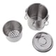 thumbnail image 3 of Limpiador de Cepillos de Acero Inoxidable Y Contenedor de Cazo Individual de Acero Inoxidable Clip de Taza de Aceite, 3 of 9