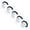 White 5PCS, variant on 6/4/3/2/1pcs Filter Replacement For Bissell 3-In-1 Lightweight Stick 38B1 38B1L 1059 Vacuum Cleaner 203-7423 Vacuum Filter Compare To Part Number 2037423 & 2037424