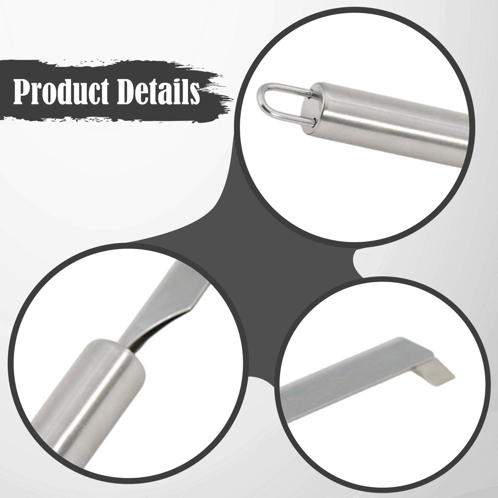 Dualoai Guitar Refret Tool Slot Guitarists Stainless Steel Luthiers Fretboard Repair