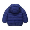 thumbnail image 6 of Staki Baby Boys Toddlers Winter Coats Puffer Jacket Hooded Down Snow Jacket Coat Outerwear Snow Jackets for Kids(Navy,18-24 Months), 6 of 6