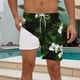 thumbnail image 3 of Pantalones Cortos para Hombre de Cintura Elástica con Bolsillos Pantalones de Playa de Impresión Casual, Poliéster Ligero de Moda para la Primavera Verano Al Aire Libre Y el Uso Diario, 3 of 5